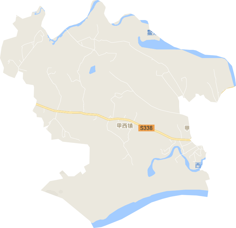 甲西镇电子地图