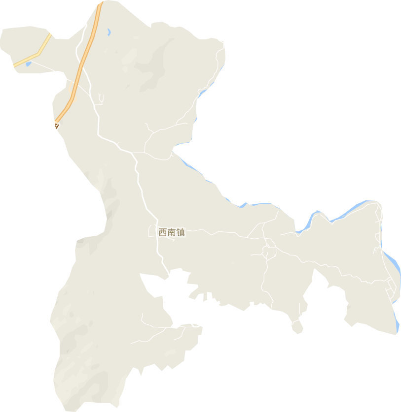 西南镇电子地图