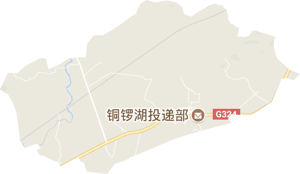 铜锣湖农场电子地图