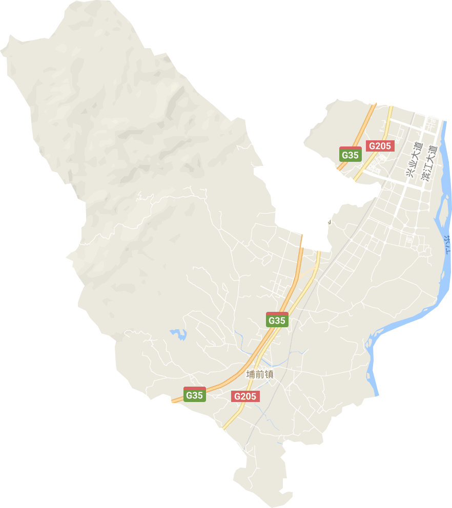 埔前镇电子地图