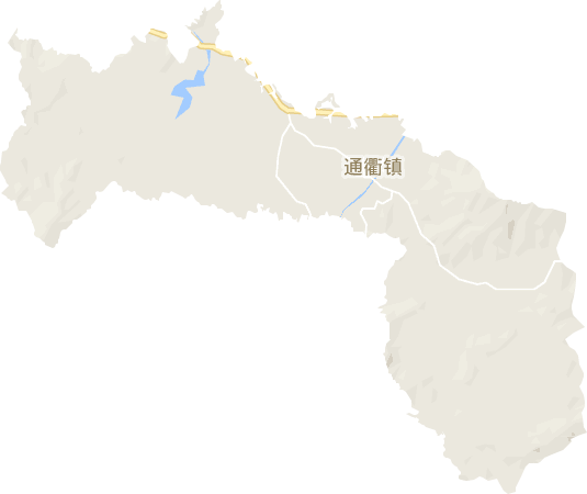 通衢镇电子地图