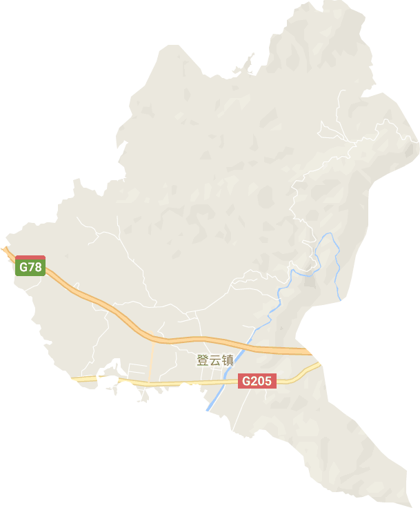 登云镇电子地图