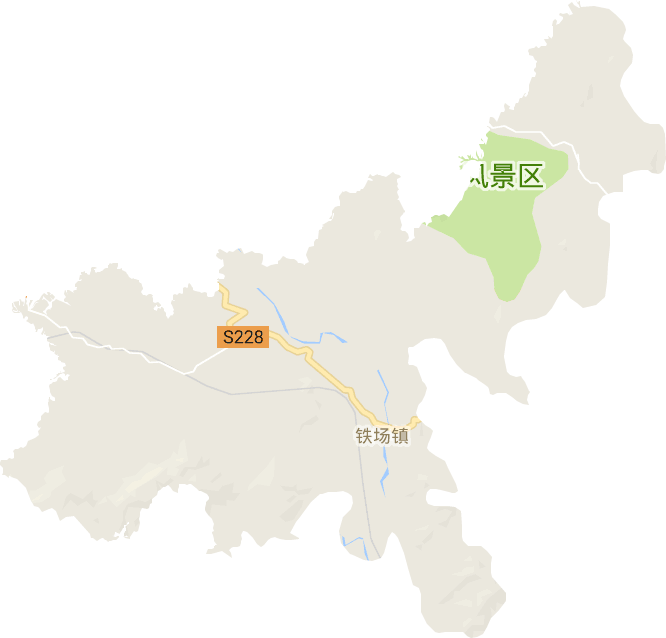 铁场镇电子地图