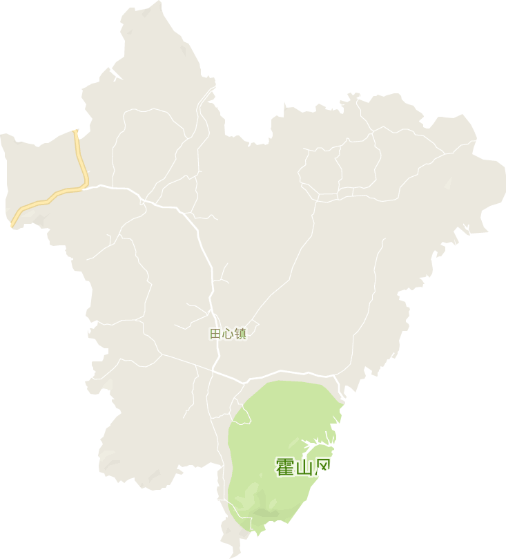 田心镇电子地图