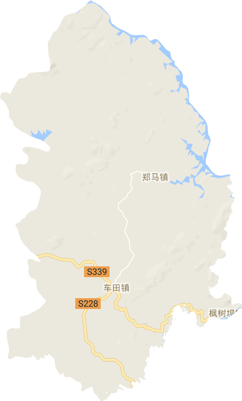 车田镇电子地图