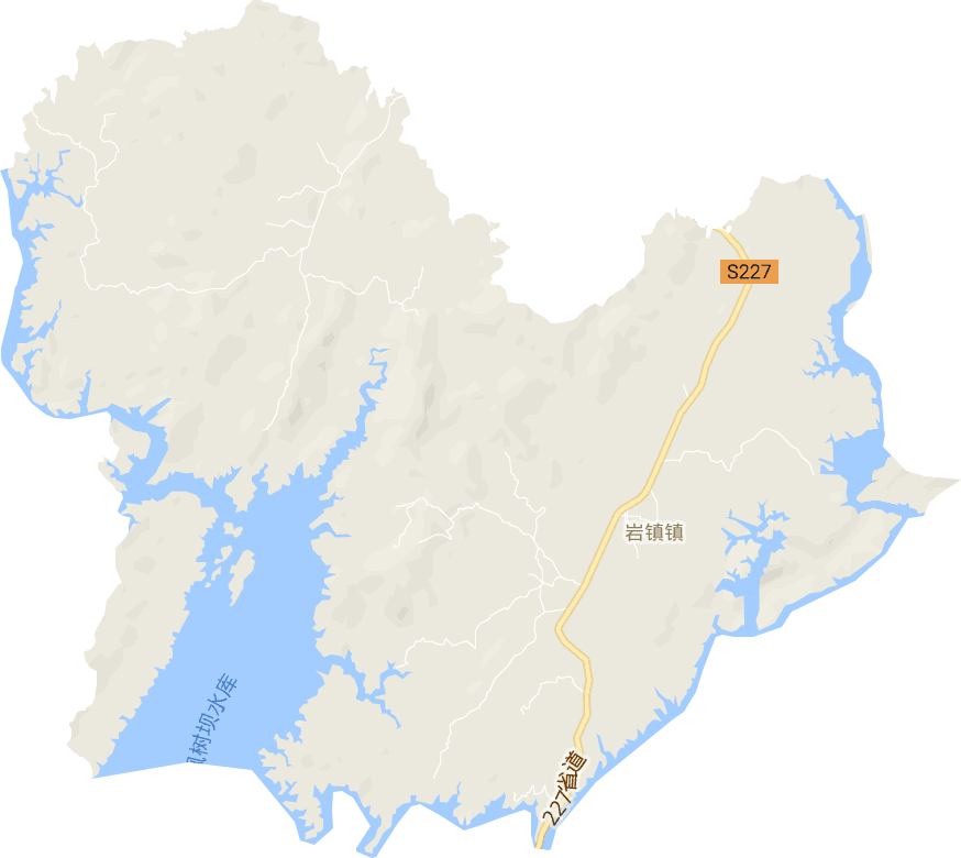岩镇镇电子地图