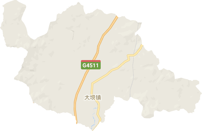 大坝镇电子地图