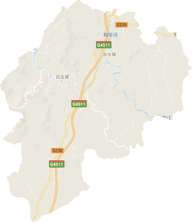 合水镇电子地图