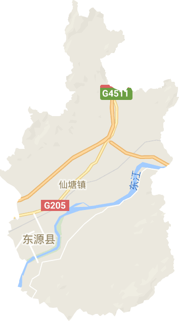 仙塘镇电子地图