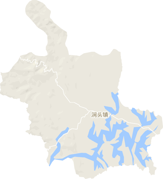 涧头镇电子地图