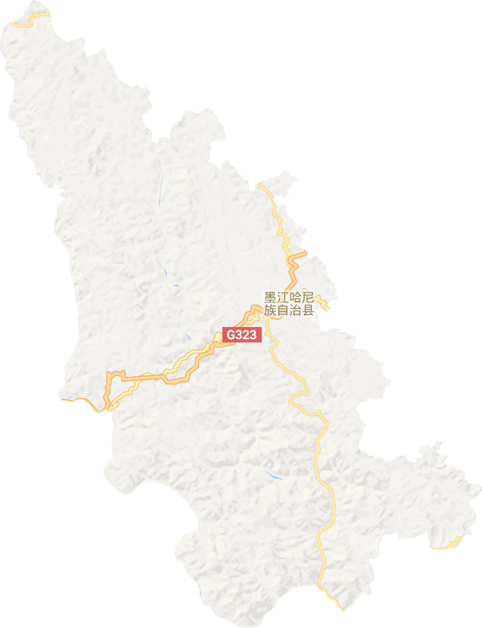 墨江县电子地图