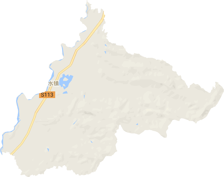 合水镇电子地图