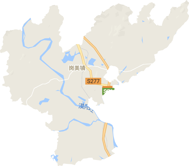 岗美镇电子地图