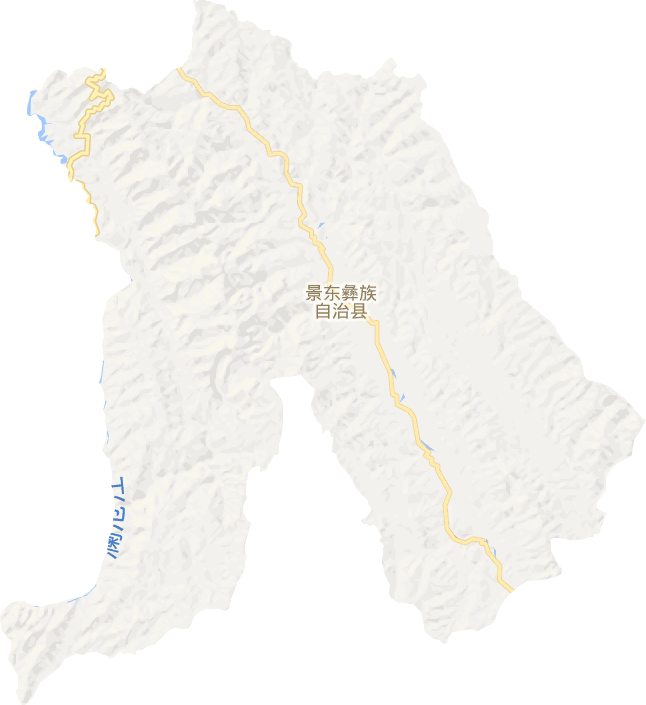 景东县电子地图
