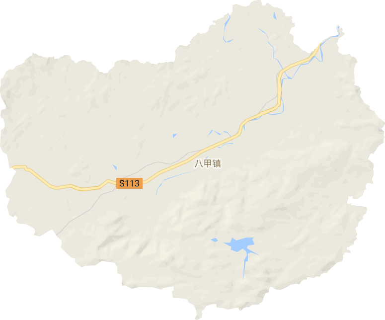 八甲镇电子地图