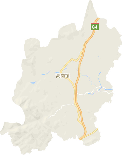 高岗镇电子地图
