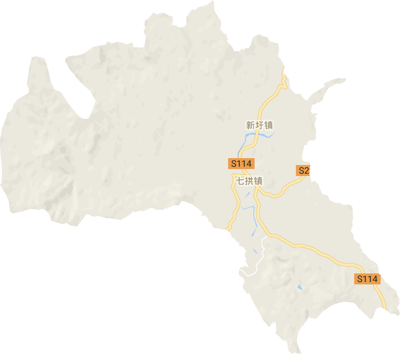 七拱镇电子地图