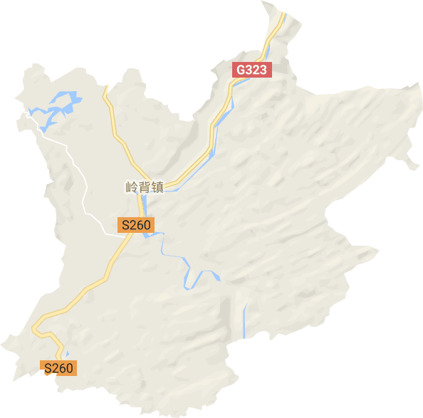 岭背镇电子地图