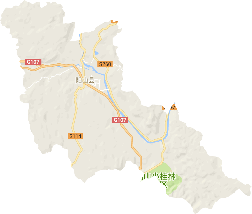 阳城镇电子地图