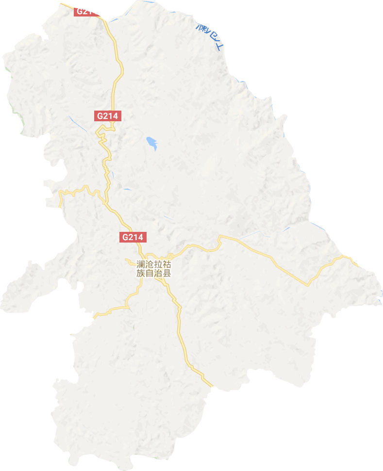 澜沧县电子地图