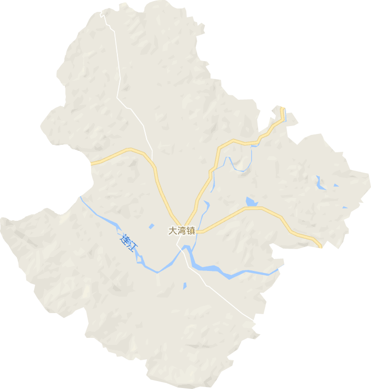 大湾镇电子地图
