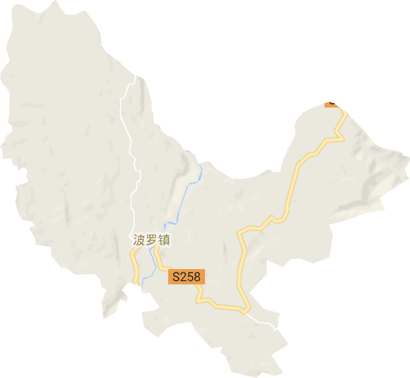 波罗镇电子地图