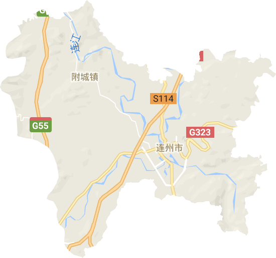 连州镇电子地图