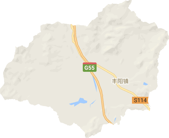 丰阳镇电子地图