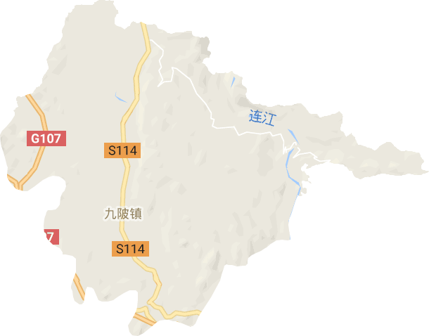 九陂镇电子地图