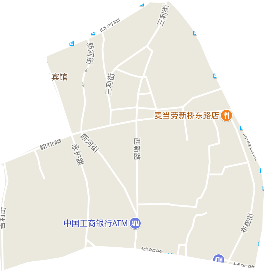 西新街道电子地图
