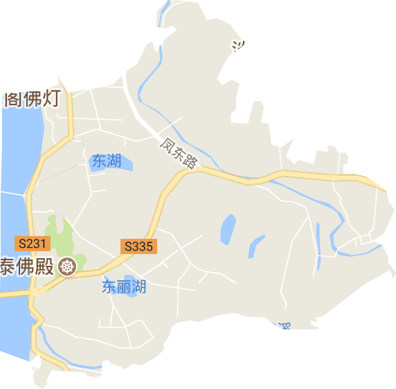 桥东街道电子地图