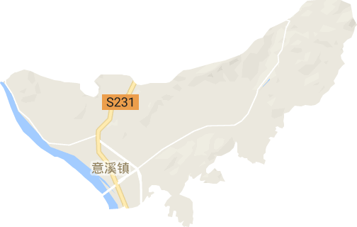 意溪镇电子地图