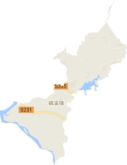 磷溪镇电子地图