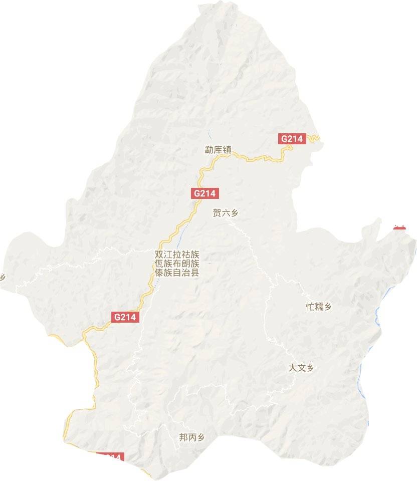 双江县电子地图
