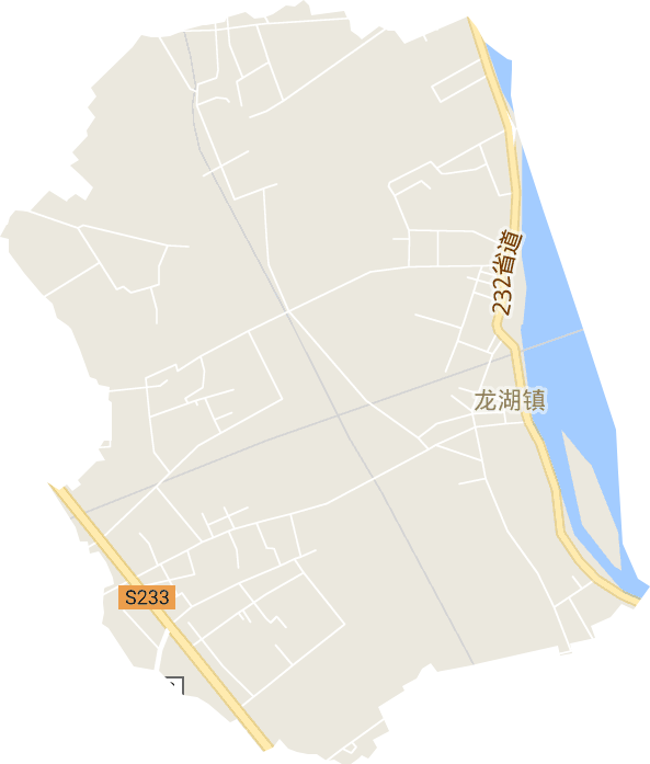龙湖镇电子地图