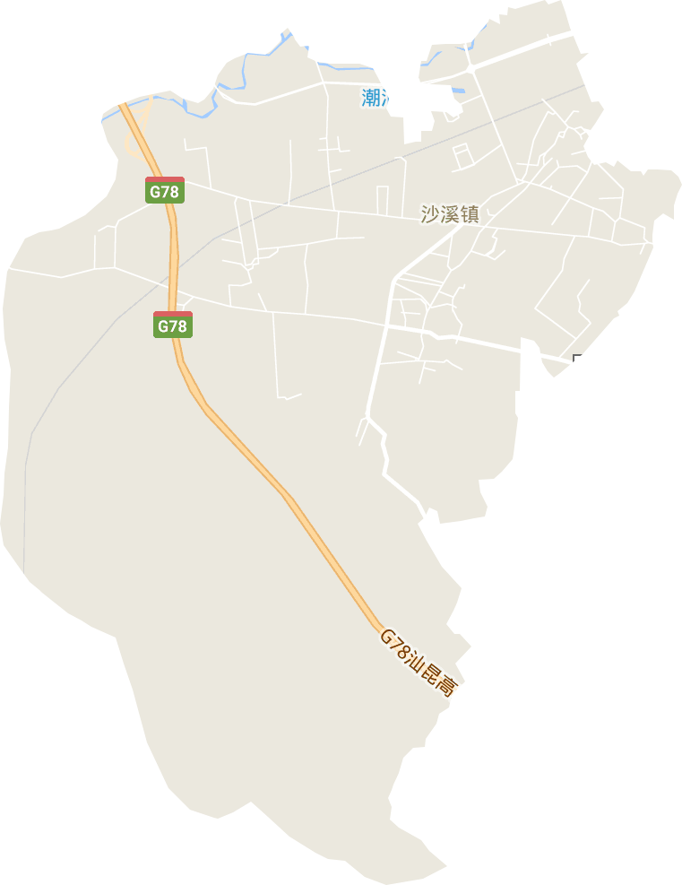 沙溪镇电子地图