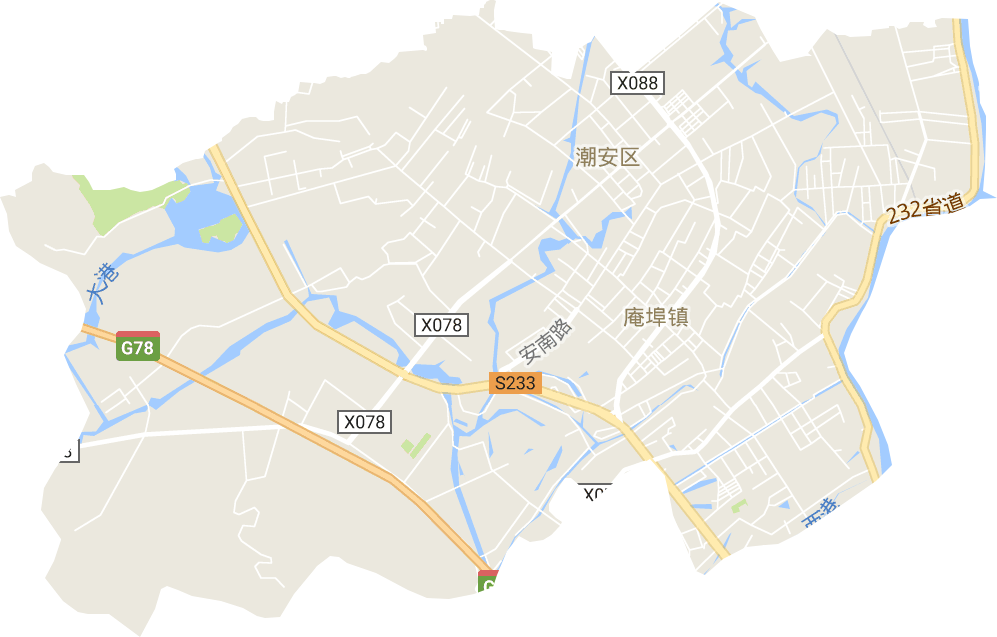 庵埠镇电子地图