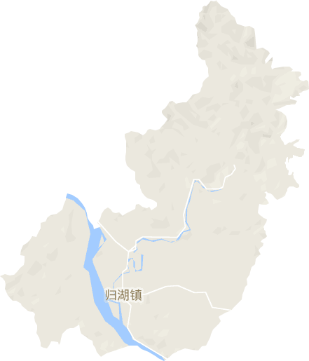 归湖镇电子地图