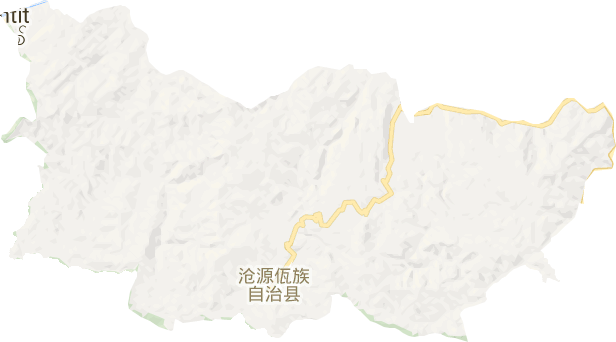 沧源县电子地图