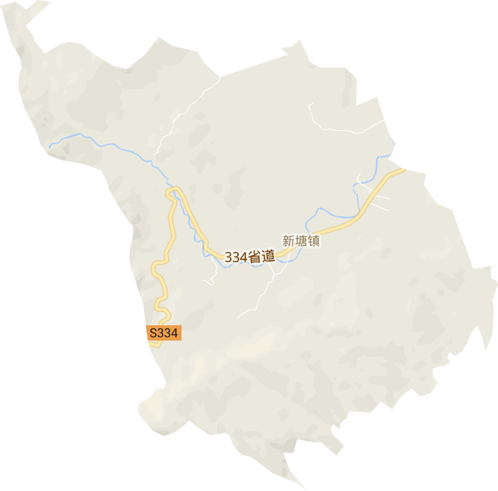 新塘镇电子地图