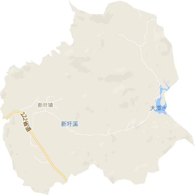 新圩镇电子地图