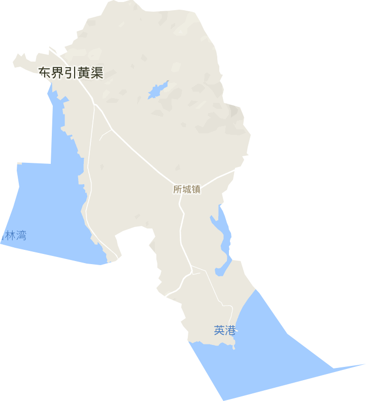 所城镇电子地图