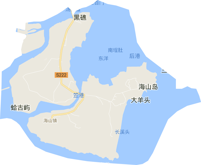 海山镇电子地图