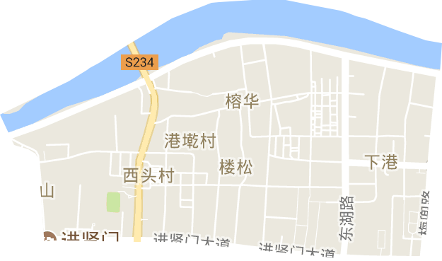 榕华街道电子地图