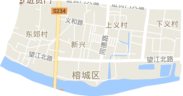 新兴街道电子地图