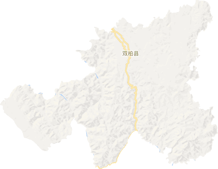 双柏县电子地图