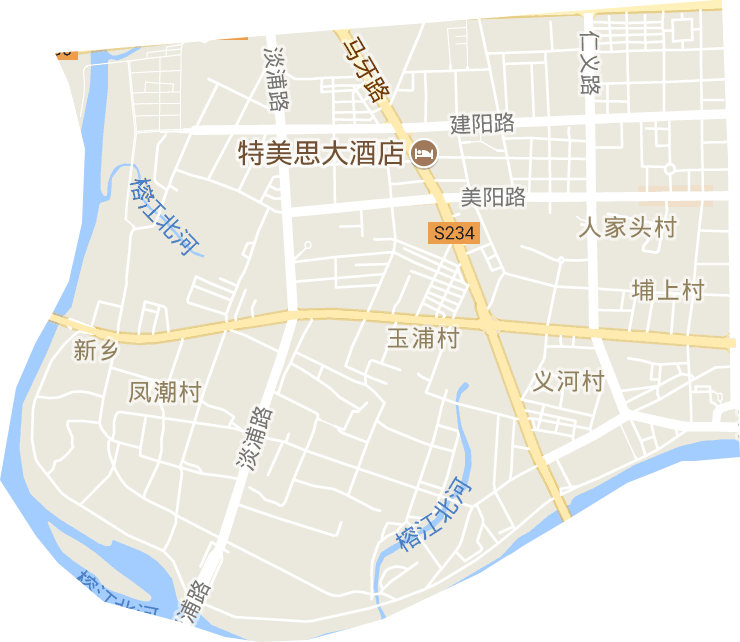 东兴街道电子地图