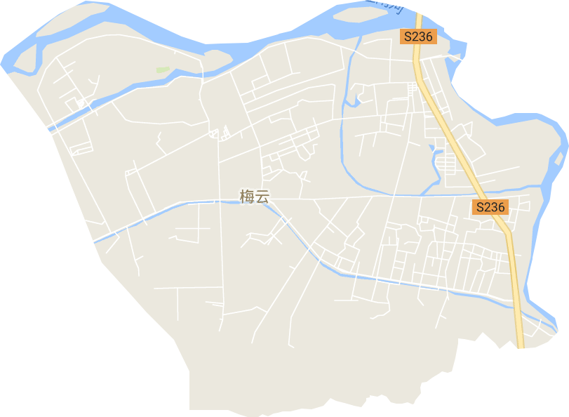梅云街道电子地图