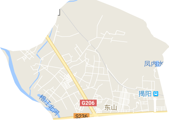 东阳街道电子地图