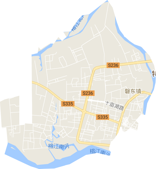 磐东街道电子地图
